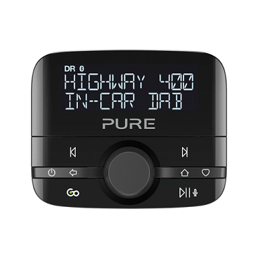 Higway 400 dab in car