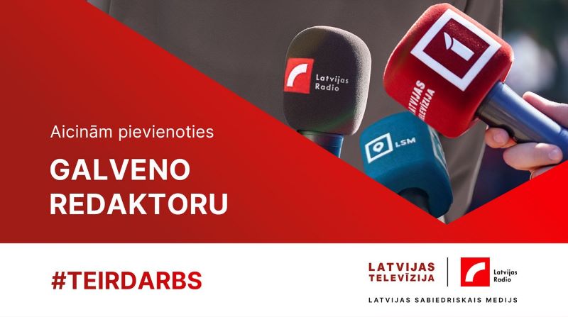 Konkurss uz LSM galvenā redaktora amatu