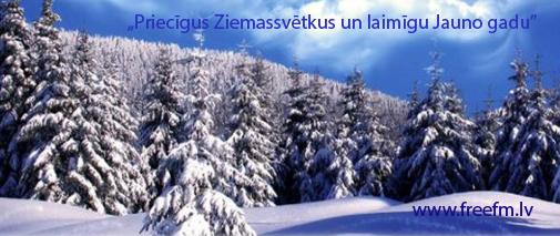Priecīgus ziemassvētkus Free FM 2014